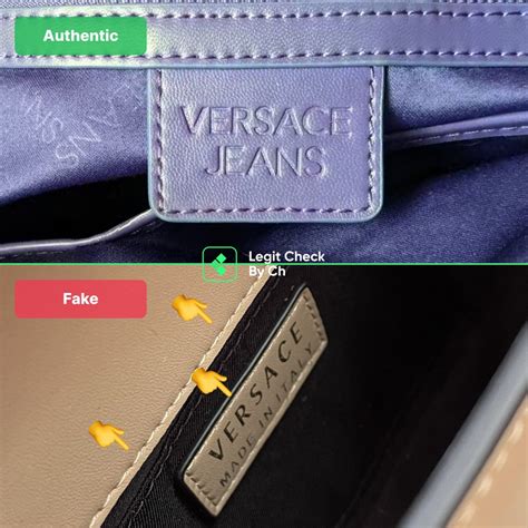 versace woman fake|Versace authentication check by ch.